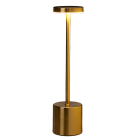 PerfectLED Tafellamp | PerfectLED | Ø 8 x 34 cm (Led, Oplaadbaar, Aanpasbare kleurtemperatuur, USB C, Metaal, Goud) ANC000940 K150204395 - 1