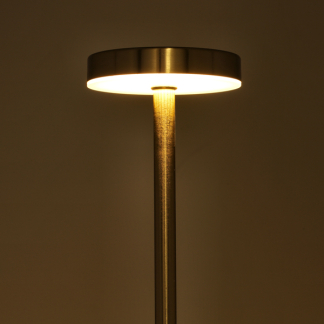 PerfectLED Tafellamp | PerfectLED | Ø 8 x 34 cm (Led, Oplaadbaar, Aanpasbare kleurtemperatuur, USB C, Metaal, Goud) ANC000940 K150204395 - 4