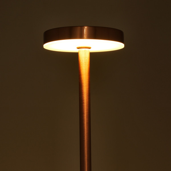 PerfectLED Tafellamp | PerfectLED | Ø 8 x 34 cm (Led, Oplaadbaar, Aanpasbare kleurtemperatuur, USB C, Metaal, Rose goud) ANC000950 K150204396 - 3