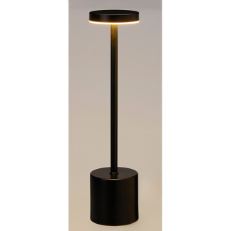 PerfectLED Tafellamp | PerfectLED | Ø 8 x 34 cm (Led, Oplaadbaar, Aanpasbare kleurtemperatuur, USB C, Metaal, Zwart) ANC000900 K150204393 - 2