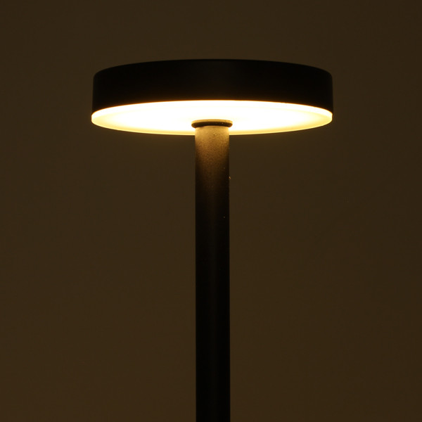 PerfectLED Tafellamp | PerfectLED | Ø 8 x 34 cm (Led, Oplaadbaar, Aanpasbare kleurtemperatuur, USB C, Metaal, Zwart) ANC000900 K150204393 - 4
