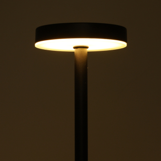 PerfectLED Tafellamp | PerfectLED | Ø 8 x 34 cm (Led, Oplaadbaar, Aanpasbare kleurtemperatuur, USB C, Metaal, Zwart) ANC000900 K150204393 - 4