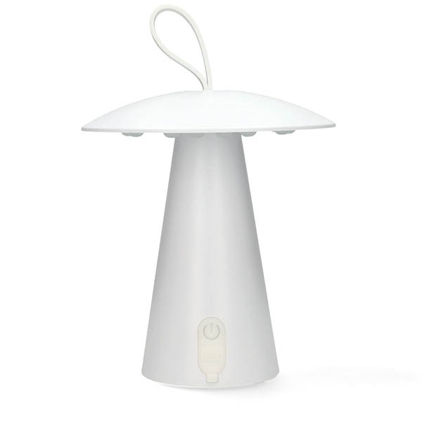 PerfectLED Tafellamp buiten | PerfectLED | Ø 15 x 17 cm (Led, Warm wit, Oplaadbaar, Kunststof, Handvat, 16 leds, USB C, Wit) AF5000820 K170105244 - 1