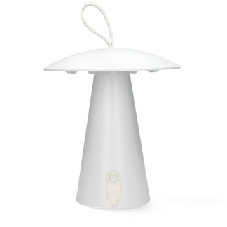 PerfectLED Tafellamp buiten | PerfectLED | Ø 15 x 17 cm (Led, Warm wit, Oplaadbaar, Kunststof, Handvat, 16 leds, USB C, Wit) AF5000820 K170105244 - 1