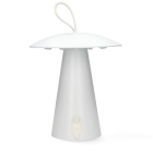 PerfectLED Tafellamp buiten | PerfectLED | Ø 15 x 17 cm (Led, Warm wit, Oplaadbaar, Kunststof, Handvat, 16 leds, USB C, Wit) AF5000820 K170105244 - 1