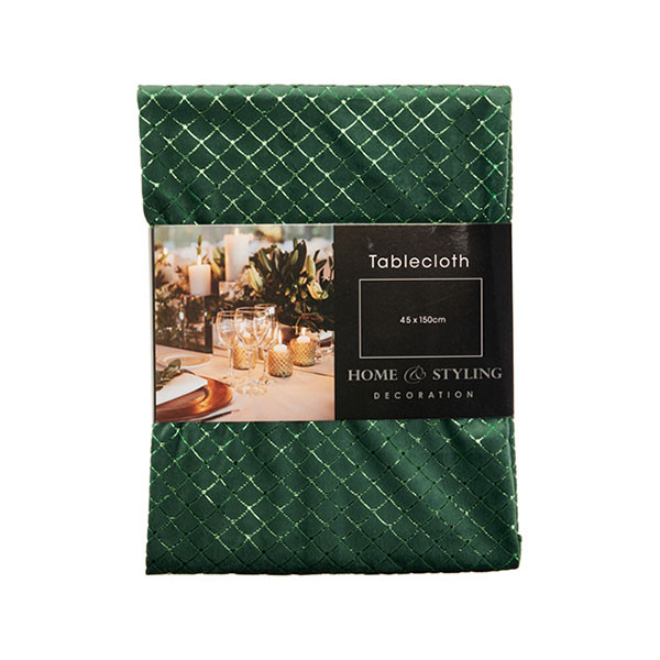 PerfectLED Tafelloper | PerfectLED | 150 x 45 cm (Groen, Ruit) 767653540 K151002087 - 2