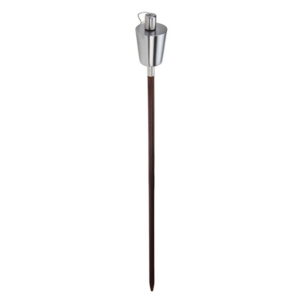 PerfectLED Tuinfakkel | PerfectLED | 110 cm (Olie, RVS, Hout) 170420360 K170106005 - 1