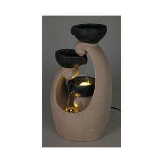 PerfectLED Tuinfontein | PerfectLED | Waterval | 26 x 21 x 48 cm (Led, Bruin) 795420540 K170105862 - 2