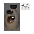 PerfectLED Tuinfontein | PerfectLED | Waterval | 26 x 21 x 48 cm (Led, Bruin) 795420540 K170105862 - 3