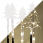 PerfectLED Tuinsteker kerst | 5 stuks (15 LEDs, Batterijen, 37.5 x 11,5 cm, Kerstboom, Timer) AX5307240 K150303778 PerfectLED Tuinsteker kerst | 5 stuks (15 LEDs, Batterijen, 37.5 x 11,5 cm, Kerstboom, Timer) AX5307240 K150303778