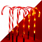 PerfectLED Tuinsteker kerst | 8 stuks (56 LEDs, Batterij, 47 cm, Zuurstok) AXF204300 K151000323