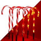 PerfectLED Tuinsteker kerst | 8 stuks (56 LEDs, Batterij, 47 cm, Zuurstok) AXF204300 K151000323 PerfectLED Tuinsteker kerst | 8 stuks (56 LEDs, Batterij, 47 cm, Zuurstok) AXF204300 K151000323