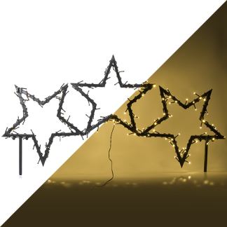 PerfectLED Tuinsteker kerst | PerfectLED | 100 x 60 cm (180 leds, Timer, Ster) AX2500170 K150303892
