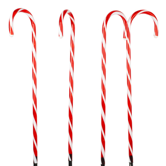 PerfectLED Tuinsteker kerst | PerfectLED | 4 stuks (32 leds, 74 cm, Zuurstok, Timer) AGM000020 K151000768 - 3