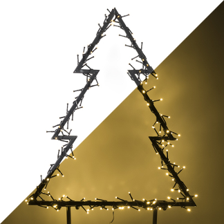 PerfectLED Tuinsteker kerst | PerfectLED | Kerstboom (175 leds, 53 x 75 cm, Timer) AX2500130 K150303888 - 1
