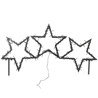 PerfectLED Tuinsteker kerst | PerfectLED | Sterren (180 leds, 100 x 60 cm, Timer) AX2500170 K150303892 - 3