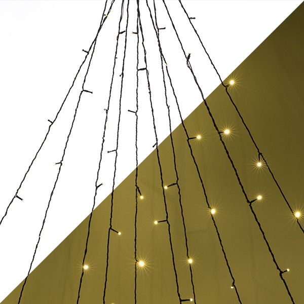 PerfectLED Vlaggenmast kerstverlichting multi action | 10 x 8 meter (400 leds) AX8106130 A150302730 - 1