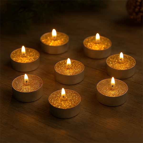 PerfectLED Waxinelichtjes | PerfectLED | 8 stuks (6 Branduren, Goud) ACC004120 K151000997 - 3