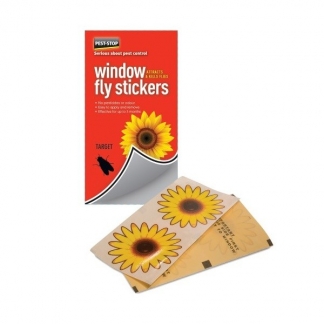 Pest-stop Vliegen plakstrip | Pest-Stop | 4 stuks (Natuurlijk lokmiddel, Raam) PSWFS K170111354 - 1