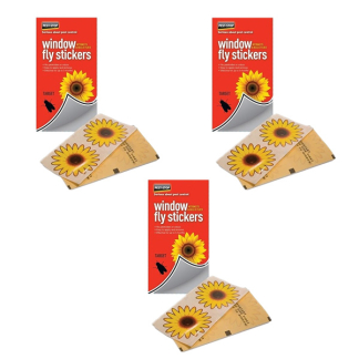 Pest-stop Vliegenvanger raamstrip | Pest-Stop | 12 stuks (Natuurlijk lokmiddel)  V170111354 - 1