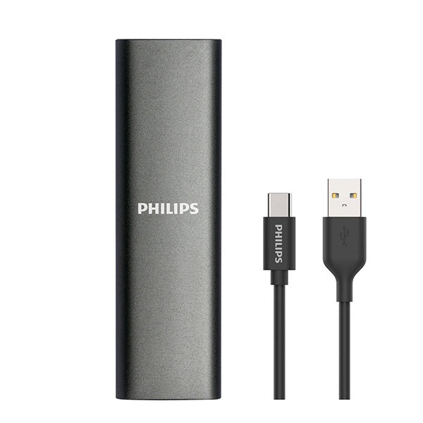 Philips Externe SSD | Philips | 250 GB (USB C, USB 3.2) FM25SS031P/00 K170302171 - 2