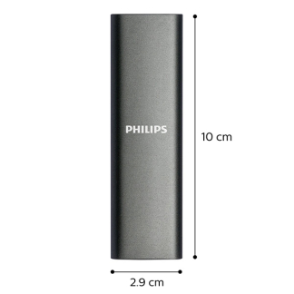Philips Externe SSD | Philips | 250 GB (USB C, USB 3.2) FM25SS031P/00 K170302171 - 4