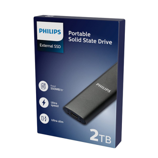 Philips Externe SSD | Philips | 2 TB (USB-C, USB 3.2) FM02SS030P/00 K170302172 - 3