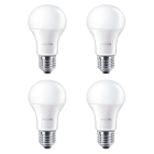 LED lamp E27 | Peer | Philips | 4 stuks (10.5W, 1055lm, 3000K)