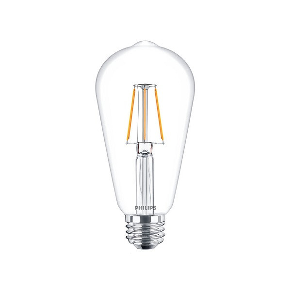 Philips Led lamp E27 | Edison | Philips (4W, 470lm, 2700K) 57403400 K150204469 - 1