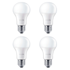 Led lamp E27 | Peer | Philips | 4 stuks (10.5W, 1055lm, 3000K)
