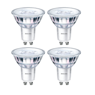 Led spot GU10 | Philips | 4 stuks (2.7W, 215lm, 2700K)