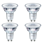 Philips Led spot GU10 | Philips | 4 stuks (3.5W, 265lm, 3000K)  V150204435 - 1