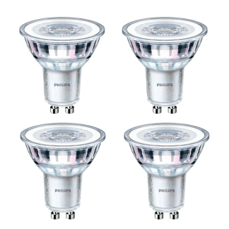 Led spot GU10 | Philips | 4 stuks (4.6W, 355lm, 2700K)