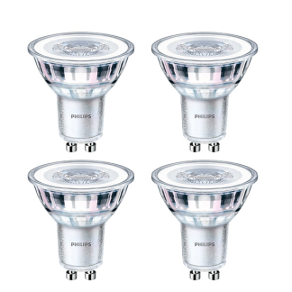 Led spot GU10 | Philips | 4 stuks (4W, 350lm, 2700K, Dimbaar)