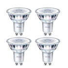 Philips Led spot GU10 | Philips | 4 stuks (4W, 350lm, 2700K, Dimbaar)  V150204440 - 1