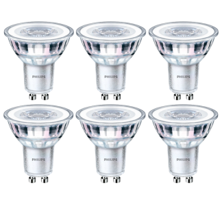 Led spot GU10 | Philips | 6 stuks (3W, 230lm, 2700K, Dimbaar)