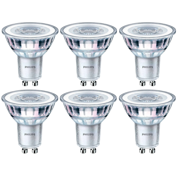 Philips Led spot GU10 | Philips | 6 stuks (4.6W, 355lm, 2700K)  W150204334 - 1
