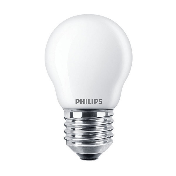 Philips Ledlamp E27 | Kogel | Philips | 6 stuks (4.3W, 470lm, 2700K)  V150204468 - 2