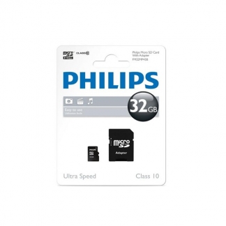 Philips Micro SDHC kaart met adapter | Philips (Class 10, 32 GB) FM32MP45B/10 K170301101 - 