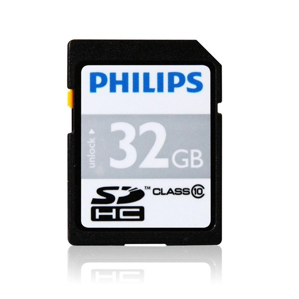 Philips SDHC kaart | Philips | 32 GB (Class 10) FM032SD45B K170301001 - 1