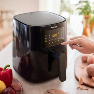 Philips Slimme airfryer | Philips | 4.1 liter (1400W, 13 kookfuncties, Wifi, App, Digitaal) X102077 K180108067 - 4
