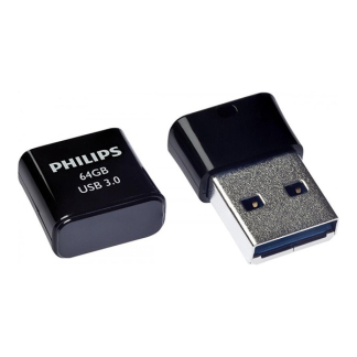 Philips USB stick | Philips | 64 GB (Nano, USB A, USB 3.0) FM64FD90B/00 K170302187 - 3