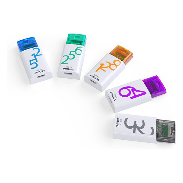 Philips USB stick | Philips Click | 32 GB (USB C, USB 3.2) FM32FD175B/00 K170302178 - 3