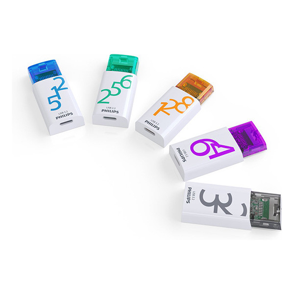 Philips USB stick | Philips Click | 64 GB (USB C, USB 3.2) FM64FD175B/00 K170302179 - 3