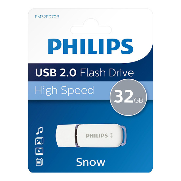 Philips USB stick | Philips Snow | 32 GB (USB A, USB 2.0) FM32FD70B/00 K170302189 - 3