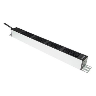 Plenty C13 stekkerdoos | Plenty (12 x C13, Schuko stekker, 19 inch) RN3030 K010806173 - 2