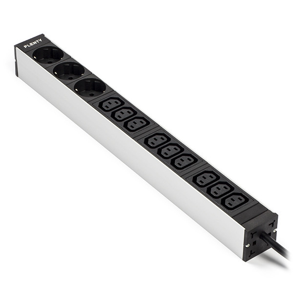 Plenty C13 stekkerdoos | Plenty (9 x C13 + 3 x Schuko, Schuko stekker, 19 inch) RN3031 K010806174 - 1