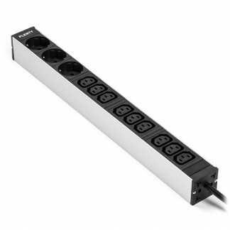 Plenty C13 stekkerdoos | Plenty (9 x C13 + 3 x Schuko, Schuko stekker, 19 inch) RN3031 K010806174 - 1
