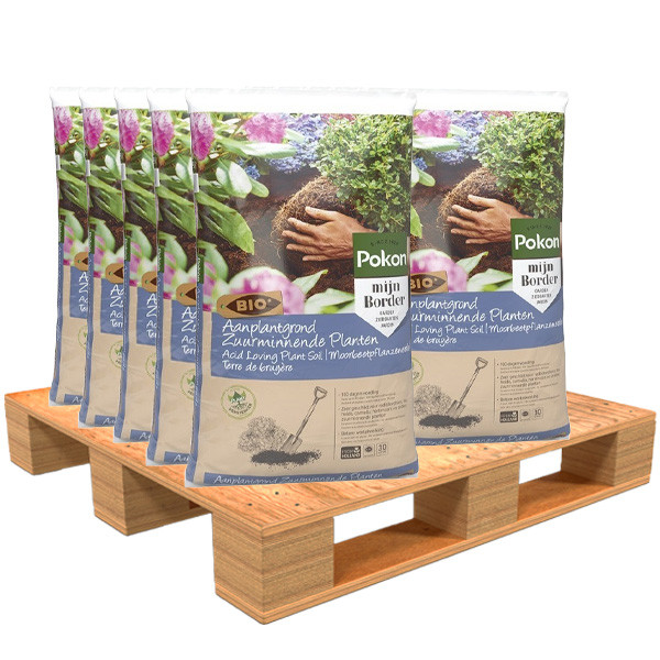 Pokon Aanplantgrond pallet | 600 liter | Pokon (Zuurminnende planten, Bio-label)  P170116150 - 1