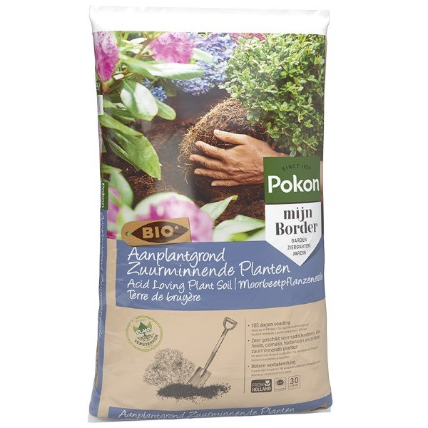 Pokon Aanplantgrond zuurminnende planten bio | Pokon | 90 liter 7898820400 V170116150 - 2